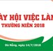 Ngày hội việc làm thường niên 2018