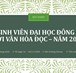 Sinh viên Đại học Đông Á với văn hóa đọc - năm 2020