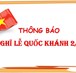 Thông báo Nghỉ lễ 2/9