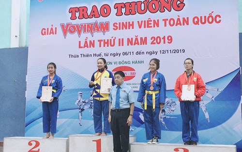 Tuyển Vovinam ĐH Đông Á giành 5 huy chương tại Giải Vovinam sinh viên toàn quốc