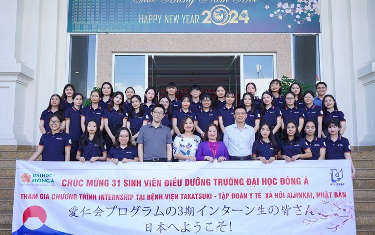 31 sinh viên Điều dưỡng đầu tiên của năm 2024 đến Nhật Bản