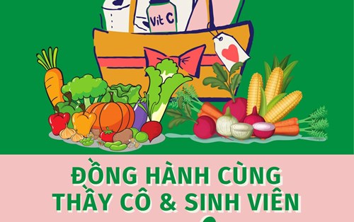 Đồng hành cùng Thấy cô và Sinh viên đi chợ mùa giãn cách