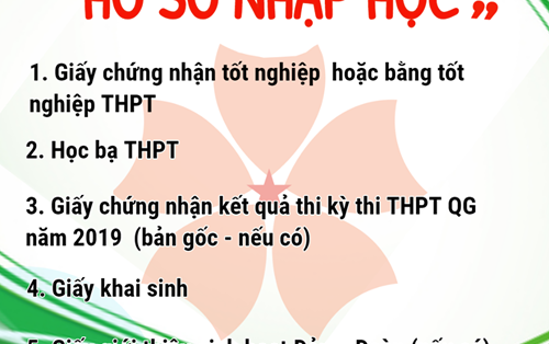 Hướng dẫn thủ tục nhập học Đại học Đông Á