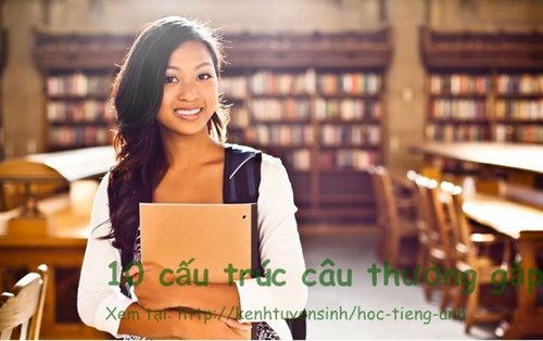 10 cấu trúc câu thường gặp khi học tiếng anh