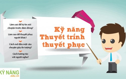 Những kỹ năng thuyết trình trước đám đông thuyết phục